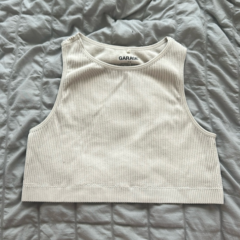 Garage crop top